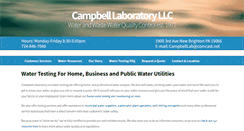 Desktop Screenshot of campbelllab.com